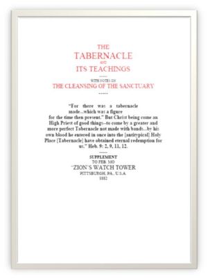 The Tabernacle and It’s Teachings