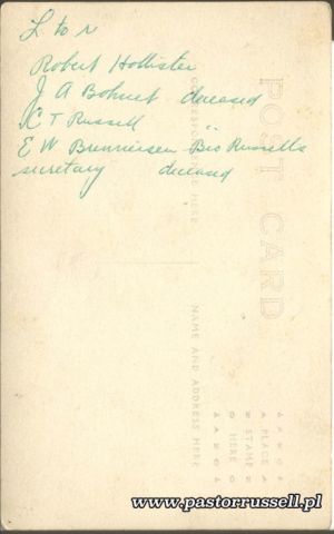 Pastor Charles Russell